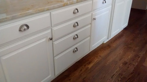 Should I move my cabinet cup pulls on these drawers?