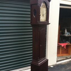 Antique Grandfather Clock - Floor And Grandfather Clocks