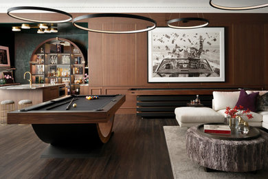 Inspiration for a family room remodel in Los Angeles