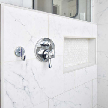 Warm Contemporary Master Bathroom