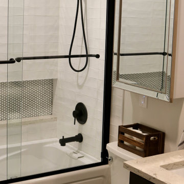 Small Industrial Bathroom