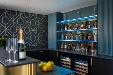 Photo of a home bar in Hampshire.