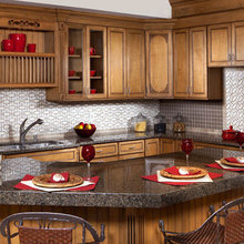 Patterned Backsplash