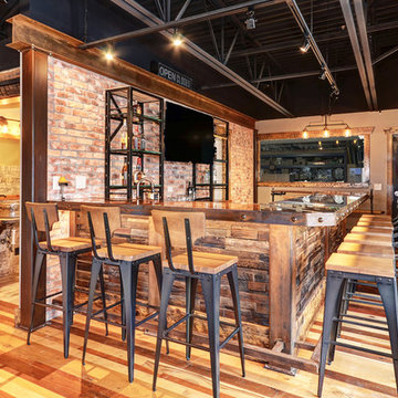 B&C Enterprises upstairs showroom bar