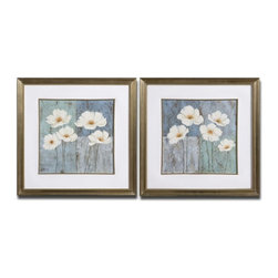www.essentialsinside.com: flower fields, wall art - Artwork