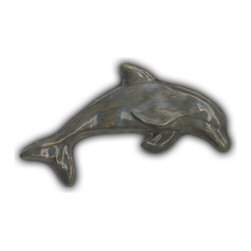 7" Large Dolphin - Mosaic Tile