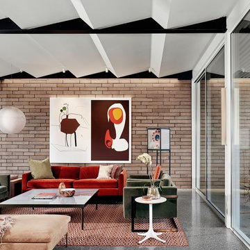 Midcentury Living Room
