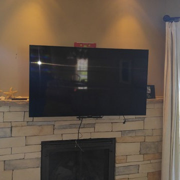 Latest Mantel Mount Install
