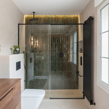 Reforma de un baño contemporáneo y elegante
