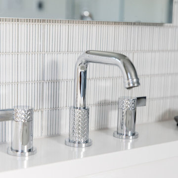 Coastal Blues Primary Bathroom Renovation