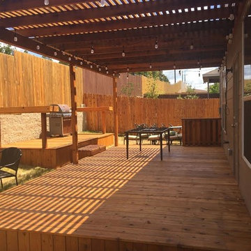 Decks & Backyards - Power Washed and Painted