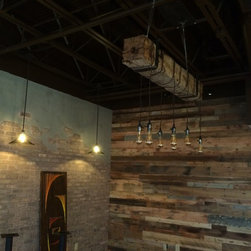 Antique Wood Beam Lighting - Lighting