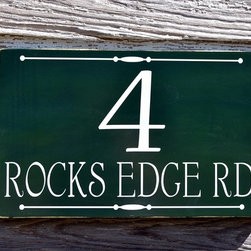 Address Plaques, House Numbers - House Numbers