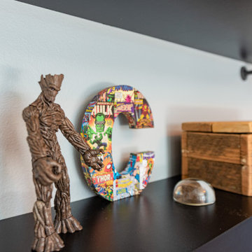 Super Hero Boy's Bedroom