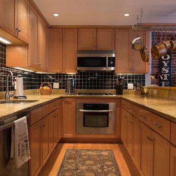 Boston condo blends nautical details with industrial chic