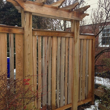Wood Arbors and Entrances