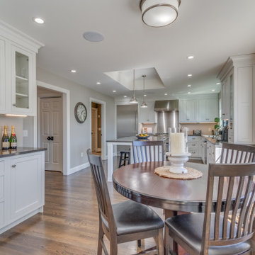 Frosty White & Bright Kitchen