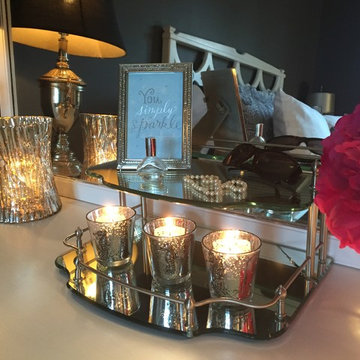 Grey Guest Room Makeover! Casual elegance.