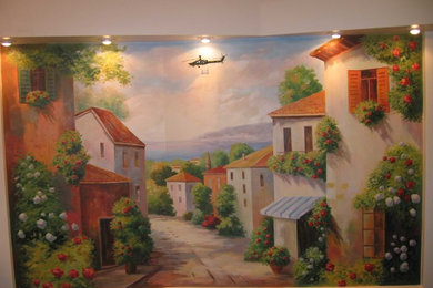 Роспись стен и картины