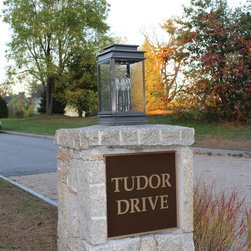 8933P-DAB-LT3-CSG Empire Collection - Outdoor Lighting