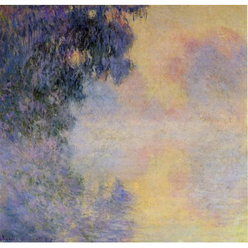 Claude Oscar Monet Arm of the Seine near Giverny in the Fog Wall Decal