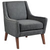 INK+IVY Scott Lounge Chair, Gray