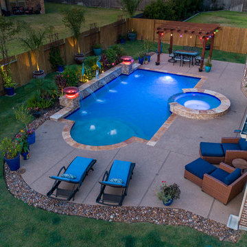 Pool & Spa Combo | Cypress, TX