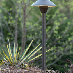 Canton, GA Pool Project Brass LED Path Light Fixture - Path Lights