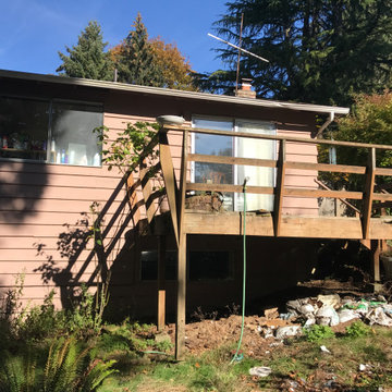 Education Hill split level, frame up rebuild