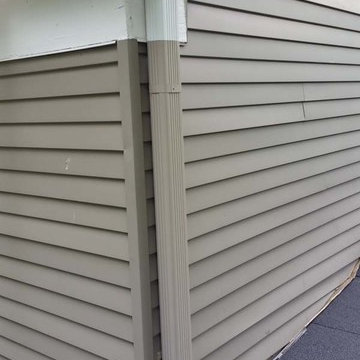 6" gutter and Tru-Guard Gutter Guard Install