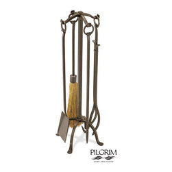 Craftsman Tools in Vintage Bronze - Fireplace Accessories