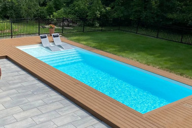 Example of a minimalist pool design in Other