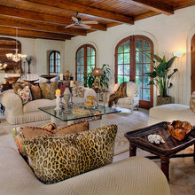 gold beige parlor