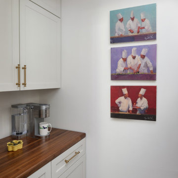 Small White and Gold Pantry