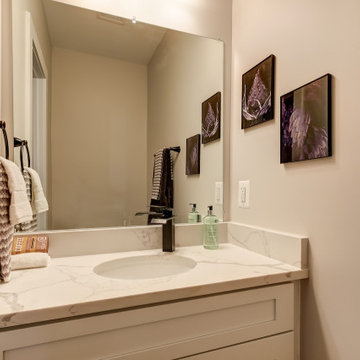 Bathroom Remodeling With Corner Tub,Standing Shower,Sink & Cabinet Space,Fairfax