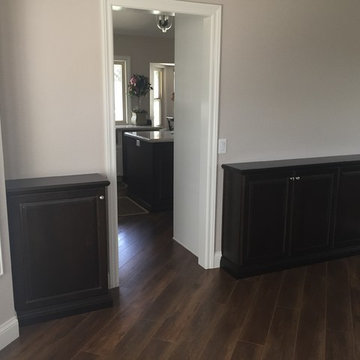 Flath Bench and Built-in Buffets