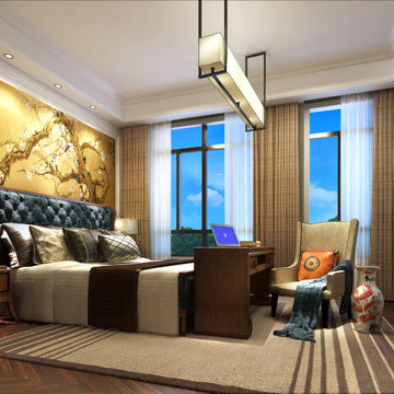 Situation of East West rhyme, Shenzhen Rong King villa villa model room