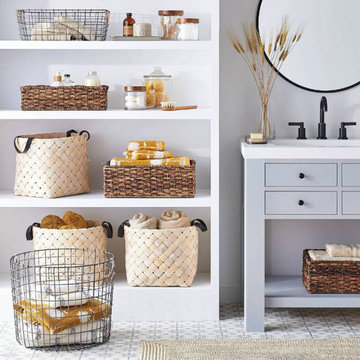 Decorative Functional Storage with Stylish Baskets Collection
