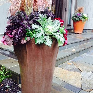 Fall Container Garden Design