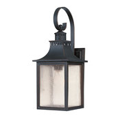 Monte Grande 1 Light Outdoor Wall Light in Slate