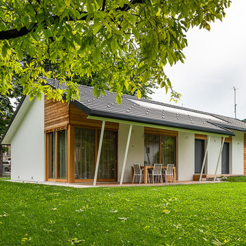 Casa in legno su un piano unico - 130 mq