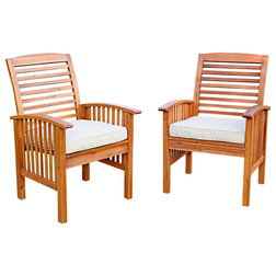 Craftsman Outdoor Dining Chairs by Walker Edison