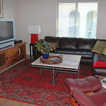 Modern Moroccan Living Room - Before