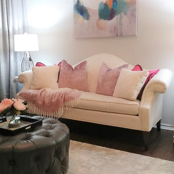 South Austin Condo Feminine Make Over