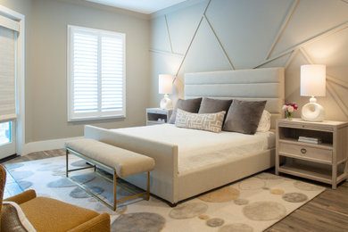 Minimalist bedroom photo in Orlando