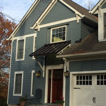 Hardi Plank Siding and New Windows and Front Door