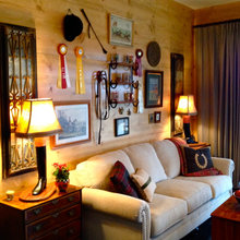 Plaid Looks living room