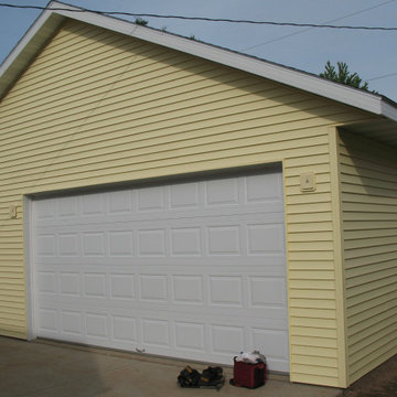 Completed garages