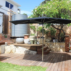Finbrella F-400-S for fixed position on wooden decking in Fremantle - Products