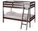 Dream On Me Taylor Twin Over Twin Bunk Bed, Espresso